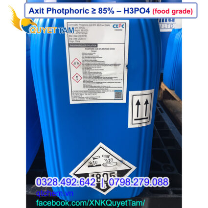 Axit photphoric 85% – H3PO4 (FOOD GRADE)