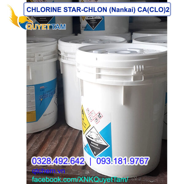 Chlorine Star-Chlon NanKai (Nhật Bản) - Calcium Hypochloride Ca(OCl)2 70%
