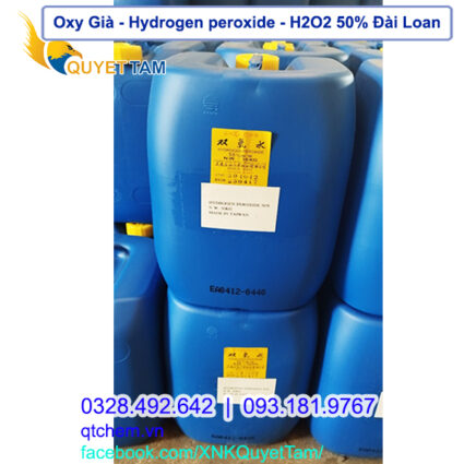 Hydrogen peroxide – H2O2 50% Đài Loan 