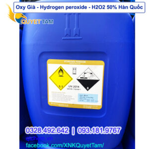 Hydrogen Peroxide H2O2 50% Hàn Quốc
