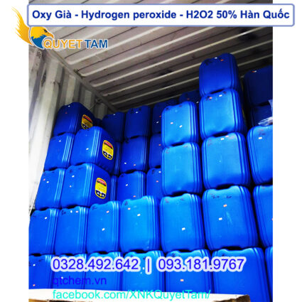 Hydrogen Peroxide H2O2 50% Hàn Quốc