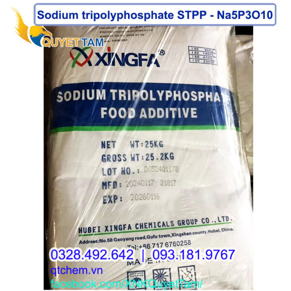 Sodium tripolyphosphate STPP - Na5P3O10