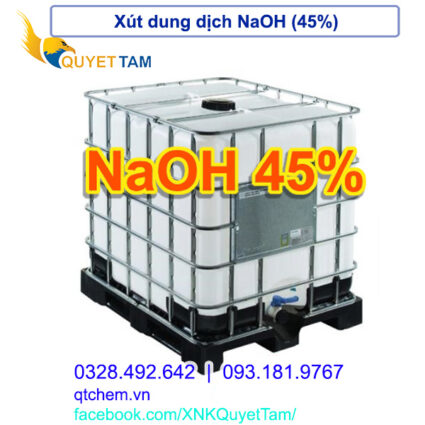 Xút NaOH 45%